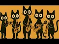 Download Lagu Black Cats Get You Groovin’: Deep Bass Jazz BGM for Productive Work
