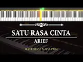 Download Lagu Satu Rasa Cinta ( Karaoke Akustik Piano - Male Key ) - Arief