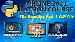 File Handling Part - 3 CSV File read write
