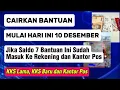 Lagu CAIRKAN MULAI HARI INI Tgl 10 DESEMBER, SALDO 7 BANTUAN INI JIKA SUDAH MASUK REKENING DAN KANTOR POS