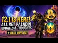 UNCOVERING THE BEST RET PALADIN PVP BUILDS GUIDE Class Changes - WoW Midnight 12 1
