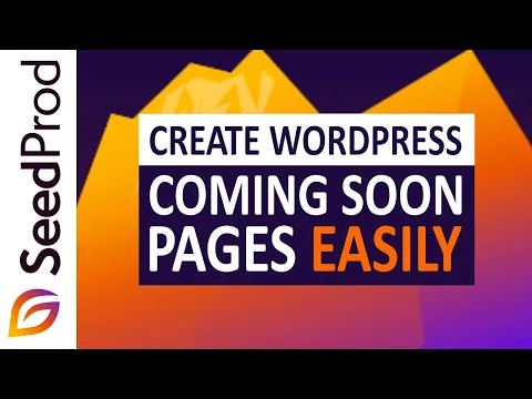 How to Create a Coming Soon Page in WordPress
