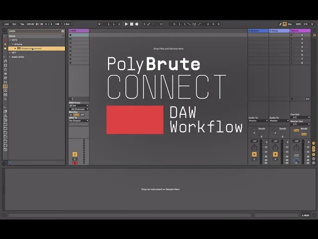 PolyBrute Connect - Episode 2: DAW Workflow