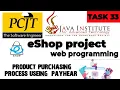 Web Project Task 33 java institute 1st Year e shop javainstituteforadvancedte1415