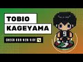 Perler 101 Tobio Kageyama of Haikyuu