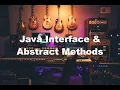 Java Complete Crash Course for Beginners English Tamil L7 - Java Interface Abstract Methods