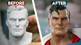 painting the superman call to action pf sideshow behind the scenes