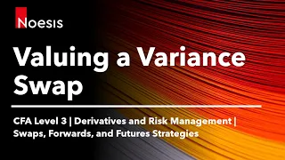 CFA Level 3 Valuing a Variance Swap