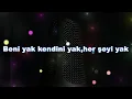 Duman - Her Şeyi Yak (Karaoke Version) 4K