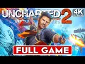 UNCHARTED 2 AMONG THIEVES Gameplay Walkthrough Part 1 FULL GAME 4K 60FPS PS4 PRO - No Commentary