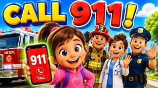 911 Emergency Song for Kids | Learn What to Do!