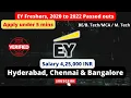 EY hiring Freshers B Tech Graduate Any Graduate 4 25 LPA Salary for Freshers Java Net Dev