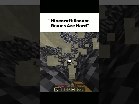 "Minecraft Escape Rooms Are Hard"
