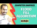 Polygon Filling Algorithm - Flood Fill Algorithm Explained in Hindi l Computer Graphics Course