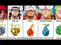All Devil Fruits and their Design in One Piece
