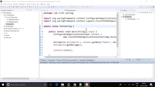 Java Spring - Constructor Arguments and Properties