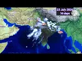 Next 30 Days Weather System Map South July 2026 Well Marked LPA North MP