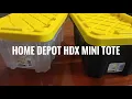 Home Depot X Mini Totes