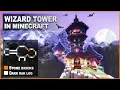 Minecraft How to build a Wizard Tower Tutorial