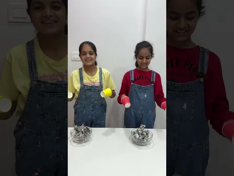 Ashu vs Katy Cutie USING CUPS AS HANDS TO SCOOP THE BALLS! 🥤🏀