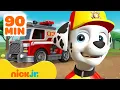 Download Lagu PAW Patrol Marshall's BEST Fire Truck Rescues! #2 🚒 90 Minutes | Nick Jr.