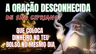 A ORAÇÃO DESCONHECIDA DE SÃO CIPRIANO QUE MANIFESTA DINHEIRO NO MESMO DIA