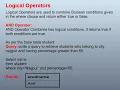 SQL queries using Comparison Logical and Arithmetic operators