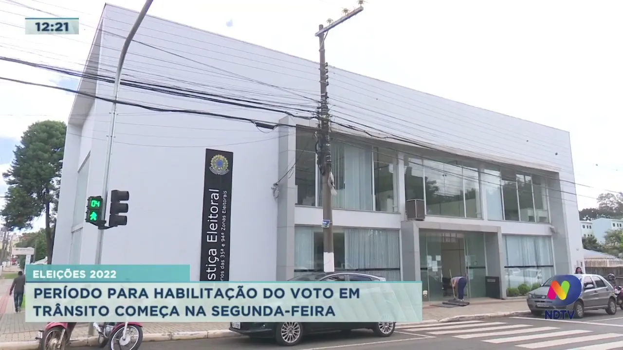 Eleições 2022: período para habilitação do voto em trânsito começa na segunda-feira