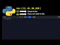 Python program to check if a element exists in a list or not
