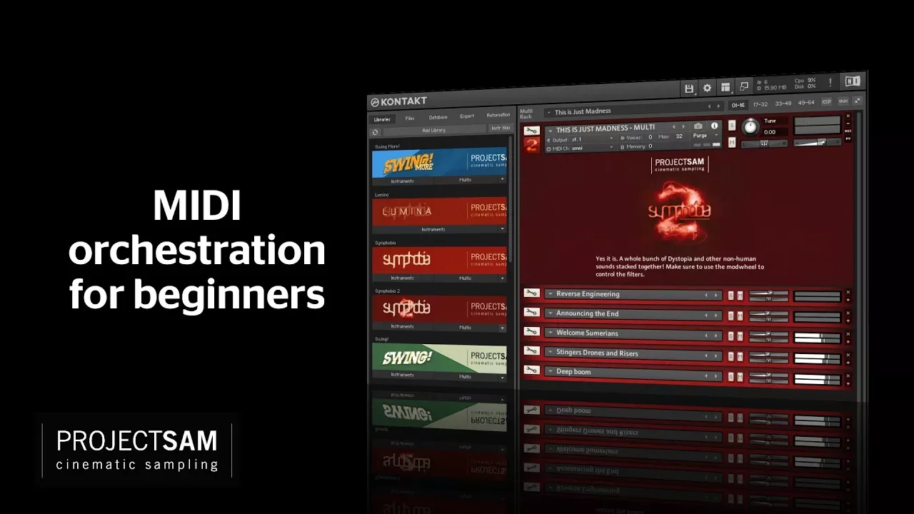 MIDI Orchestration for Beginners