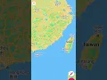 Lagu Distance between Taiwan and Hong Kong #map #distancemeasurement #geography