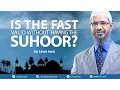 Download Lagu DR ZAKIR NAIK - IS HET VASTEN GELDIG ZONDER DE SUHOOR?