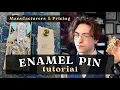 How to Make Enamel Pins Where to Get Pins Made Plus My Collection