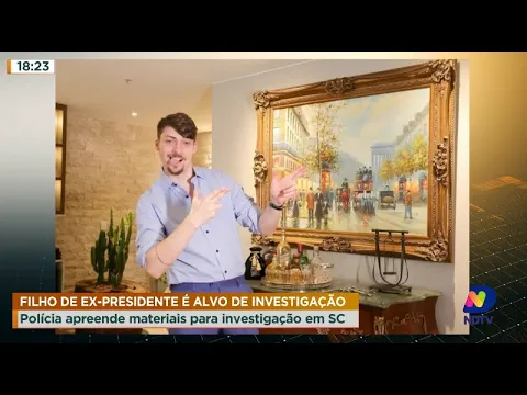 Filho de ex-presidente é alvo de investigação: polícia apreende materiais na casa de Renan Bolsonaro