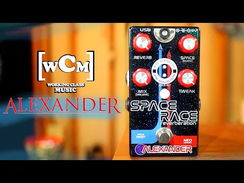 Alexander Pedals Space Race Reverb | Delicious Audio