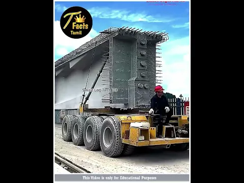 என்ன லாரிய பின்னாடி உட்கார்ந்து ஓட்டுறாரு 😱😱 !!! #truck