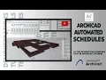Automated Archicad Schedules Interactive Schedule Tutorial