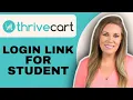 How To Send Students Their Login Link in ThriveCart Learn
