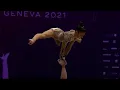 Download Lagu Acrobatic Gymnastics World Championship 2021- POR Dinis Cardoso e Maria Marvão BAL