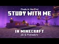 Study with Me in Minecraft Study in the End Pomodoro Timer 2hr