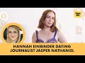 Hacks star Hannah Einbinder is dating journalist Jasper Nathaniel seen kissing at party