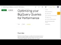 Optimizing your BigQuery Queries for Performance