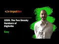 The Two Sneaky Numbers of Digitville LeetCode 3289 - Python