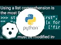 Remove empty strings from a list of strings