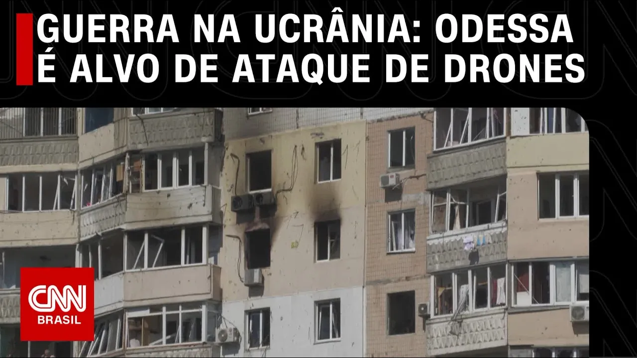 Cidade ucraniana é alvo de ataque de drones russos; três morrem | CNN PRIME TIME