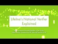 Lifeline s National Verifier Explained