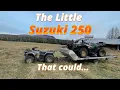 What SIZE ATV do You really need Watch what this little Suzuki 250 can do