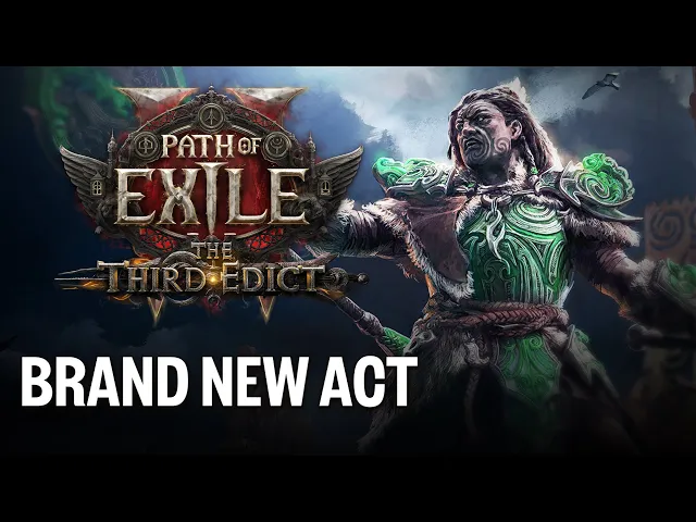 Path of Exile 2: The Third Edict Official Trailer - PLAY FOR FREE AUG 29 - SEPT 1