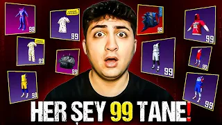 HER NADİR SETTEN 99 TANE VAR! BÖYLE HESAP GÖRMEDİNİZ! | PUBG Mobile