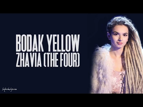 Download MP3 Zhavia - Bodak Yellow (Lyrics)(The Four)